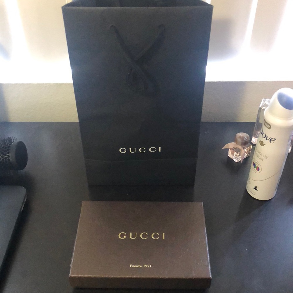 Authentic Black Gucci Wallet